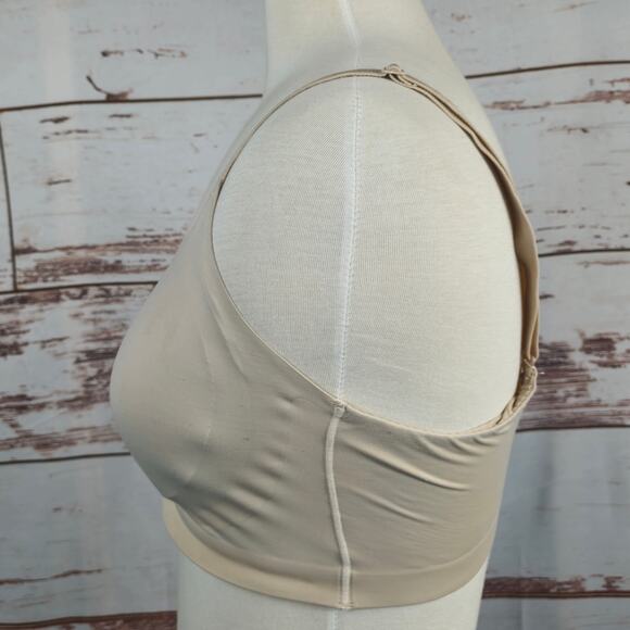 Soma Enbliss Luxe Adjustable Bralette Beige Size Medium - Picture 2 of 5